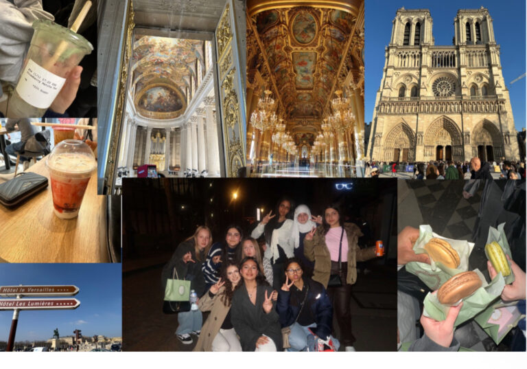 Bildcollage Parisfahrt